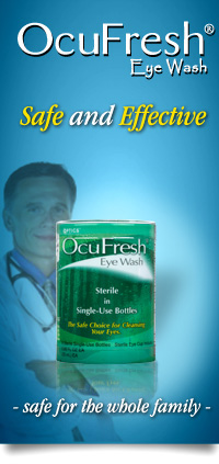 OcuFresh<sup>®</sup> is the doctor most trusted Eye Wash